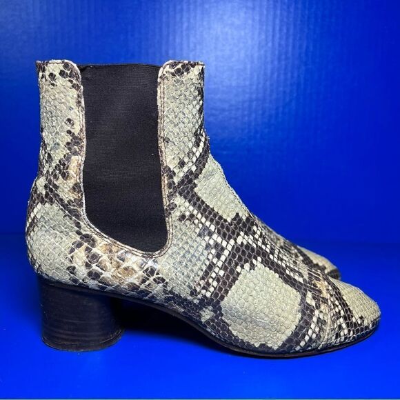 Isabel Marant Womens Danae Snakeskin Ankle Boot EU38/US8 - Picture 5 of 10